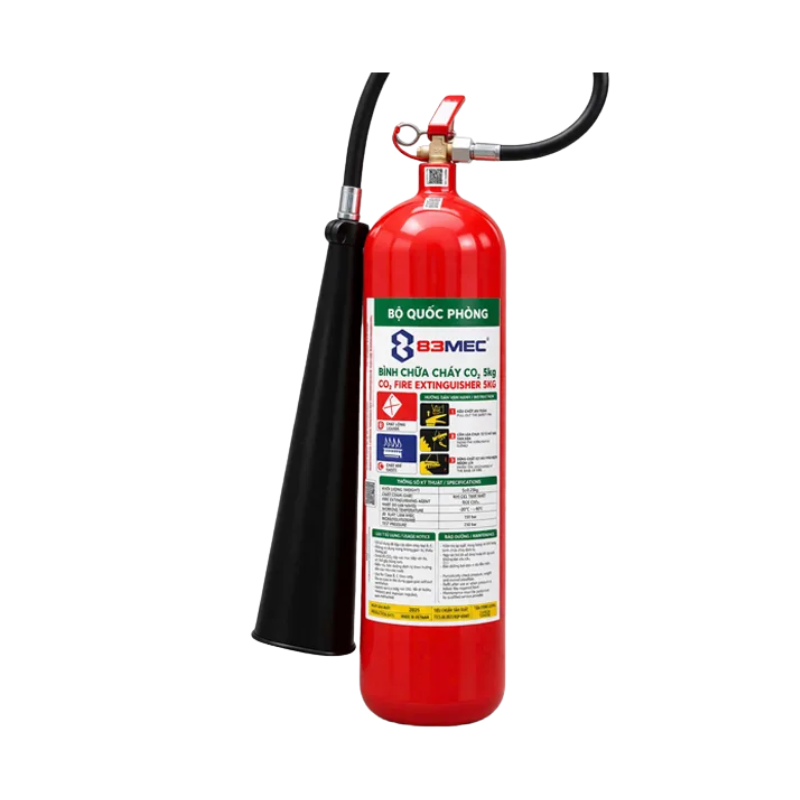 Bình chữa cháy CO2 5kg MT5 BQP 83MEC
