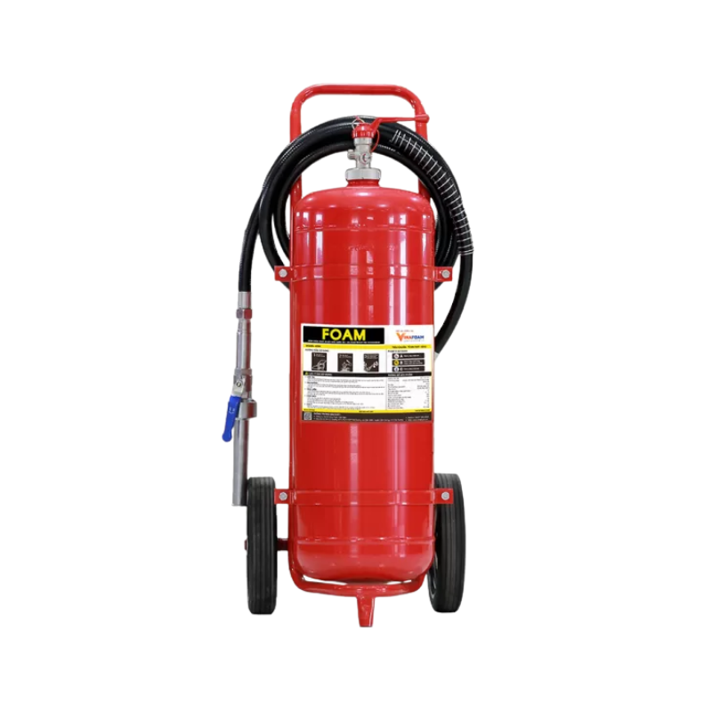 Bình chữa cháy xe đẩy bọt VinaFoam VF25
