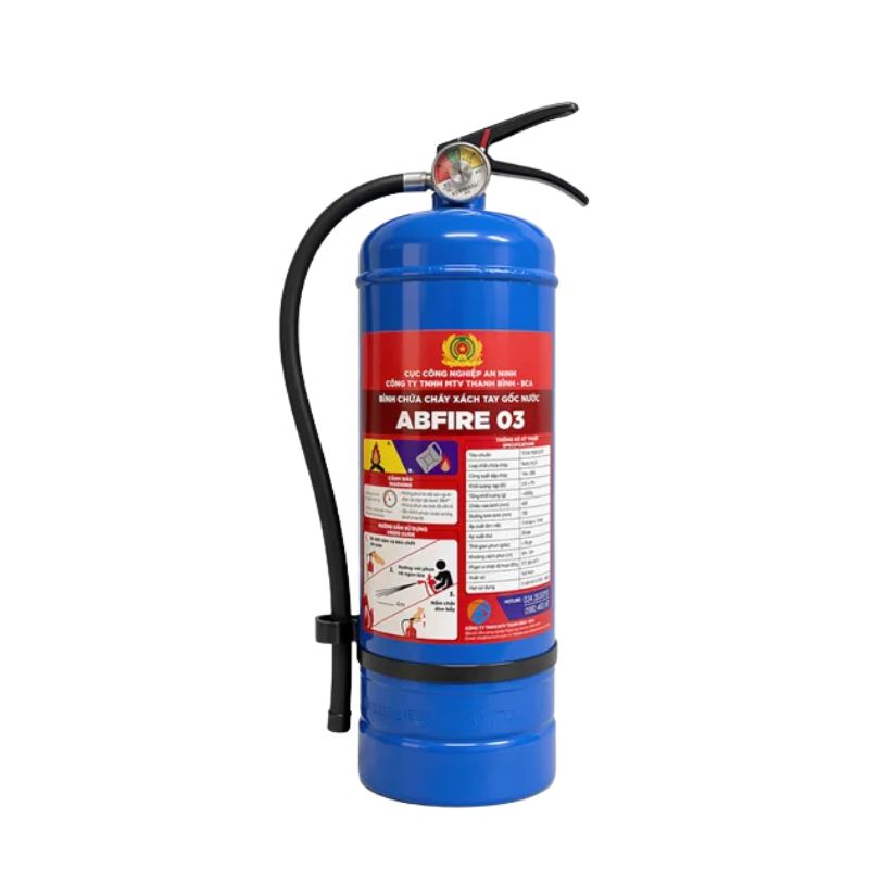 Bình chữa cháy gốc nước đa năng 3L ABFIRE AB-M03 (BCA)