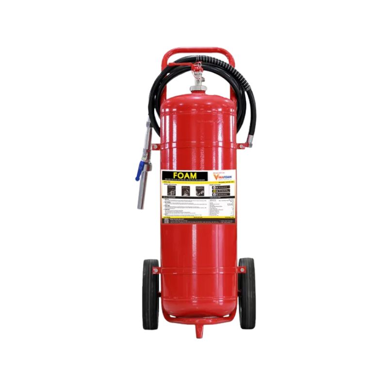 Bình chữa cháy xe đẩy bọt VinaFoam CMF50