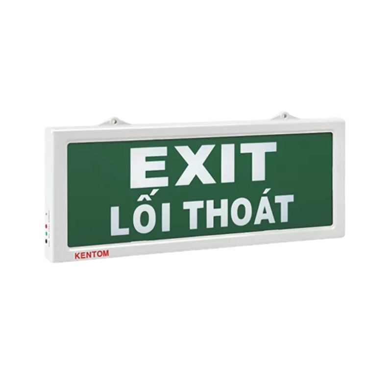 Đèn Exit một mặt Kentom KT 610 (MS10)