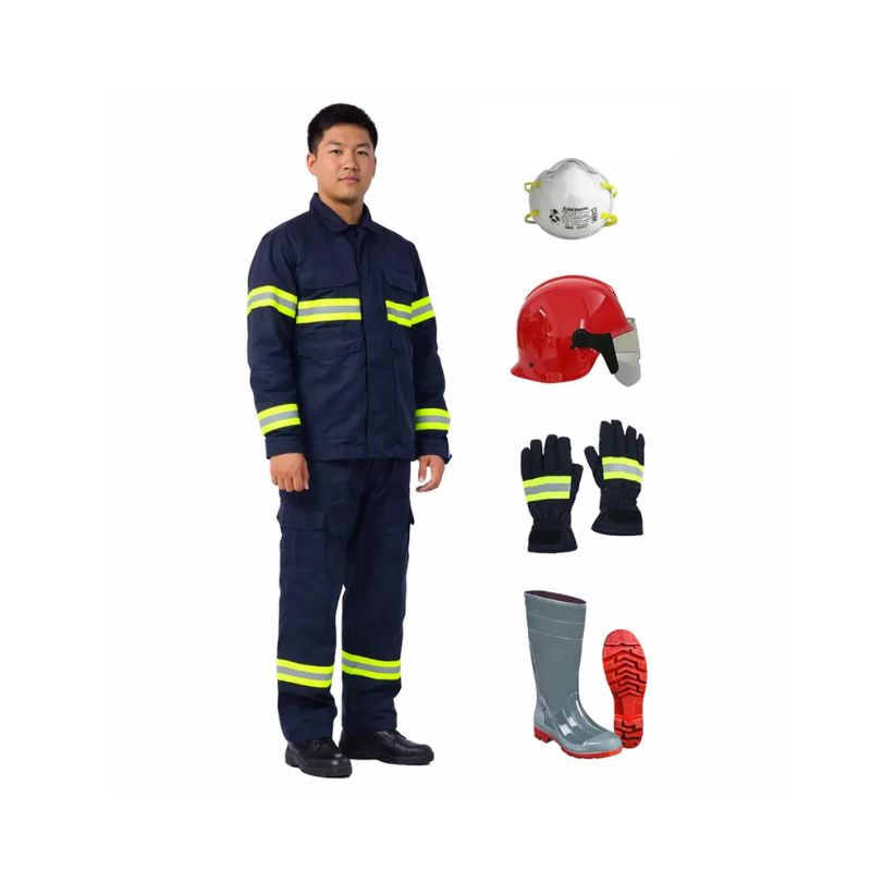 Bộ quần áo PCCC chống cháy Nomex 2 lớp (Theo TT150, TT55)