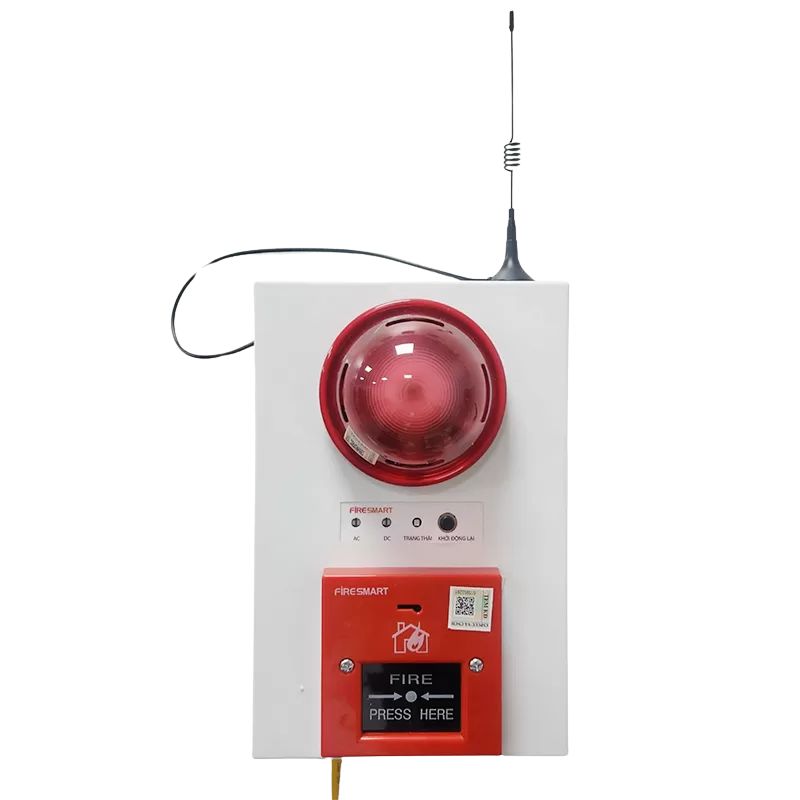 Tổ hợp báo cháy không dây Firesmart FSMBL-002 (Cục bộ)